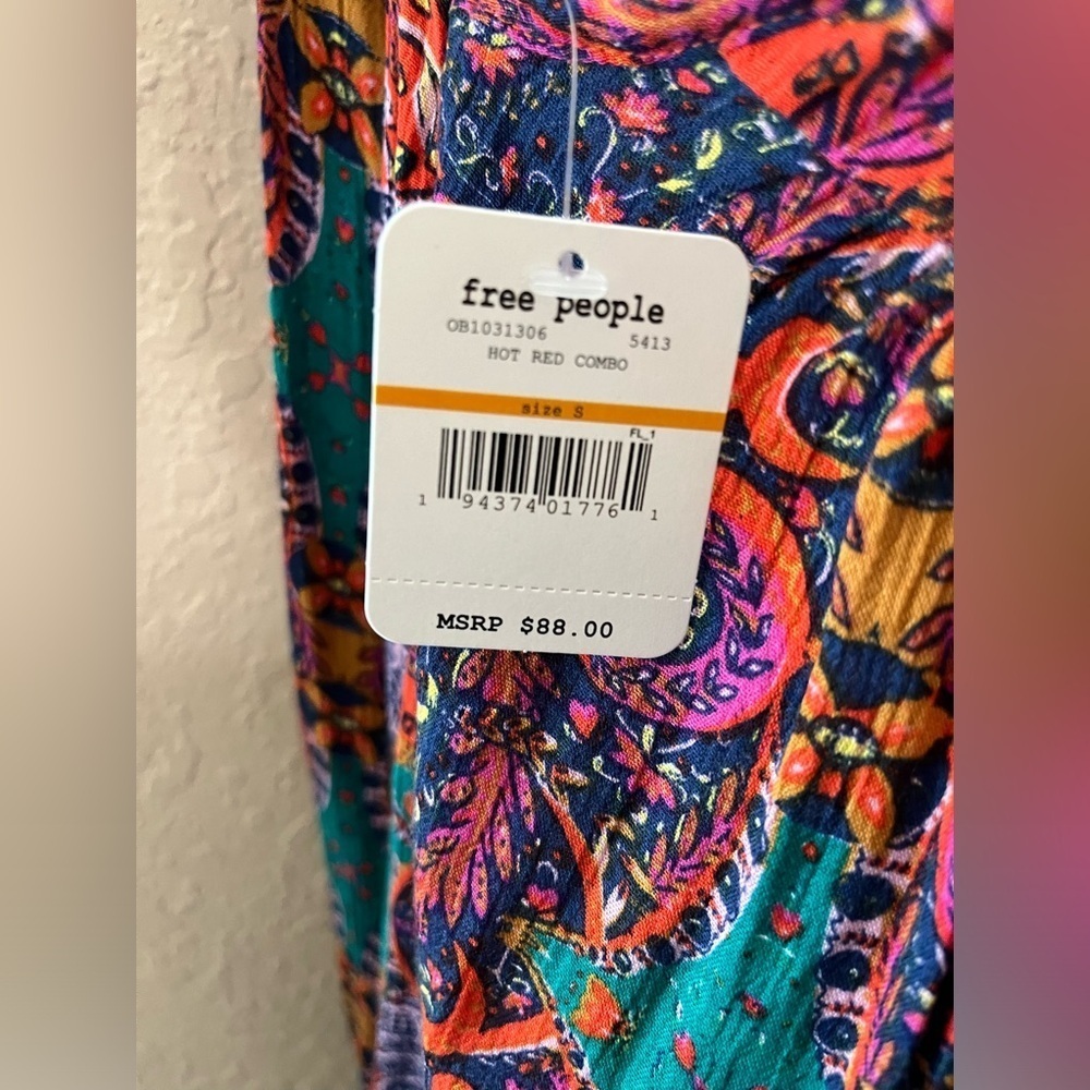 Free People Count Me in Trapeze Tunic, NWT - Picture 4 of 7